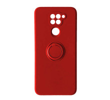 Чохол Ring Case для Xiaomi Redmi Note 9 Red mag-2000001367865101208