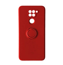 Чохол Ring Case для Xiaomi Redmi Note 9 Red mag-2000001367865101208