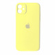 Silicone Case Full Camera Square side for iPhone 11 Mellow yellow mag-2000001371015142631