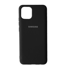 Чохол Silicone Case Full for Samsung A03 (A035) 2021 Black mag-200000137425240917