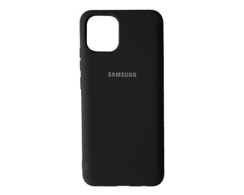 Чохол Silicone Case Full for Samsung A03 (A035) 2021 Black mag-200000137425240917