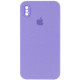 Silicone Case Full Camera Square side for iPhone XS Lilac mag-2000001389744142641