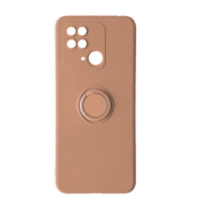 Чохол Ring Case для Xiaomi Redmi 10C Pink mag-2000001392027101813