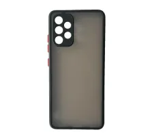 Чохол-бампер захисний Gingle Matte Case Samsung A32 4G (A325) black/red mag-2000001301388146005