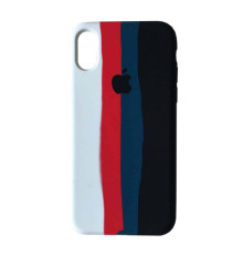 Чохол Silicone Case Full for iPhone XS Max RAINBOW 5 mag-20000013294677699