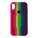 Чохол Silicone Case Full for iPhone XS Max RAINBOW 7 mag-200000133928242615