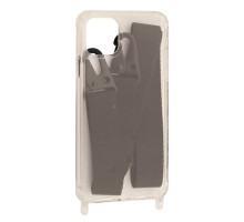 Чохол STRAP CLEAR CASE for iPhone 12 Pro Max Black mag-2000001449561103739