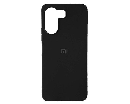 Чохол Silicone Case Full for Xiaomi Redmi 13C/Poco C65 Black mag-2000001488935140596