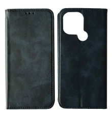 Чохол-книжка Black TPU Magnet for Xiaomi Poco C51/Redmi A2+ Blue mag-2000001489789104965