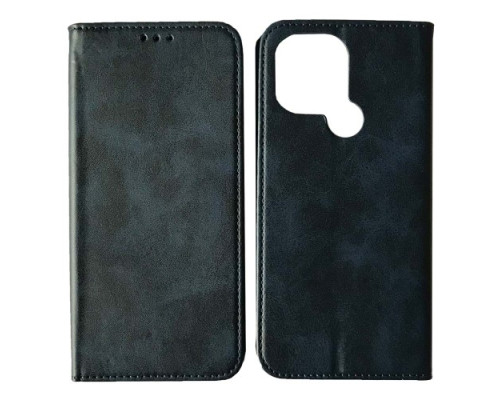Чохол-книжка Black TPU Magnet for Xiaomi Poco C51/Redmi A2+ Blue mag-2000001489789104965