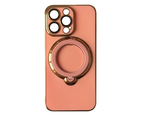 Чохол GLITTER SHINING HOLDER MagSafe for iPhone 14 Pro Pink mag-200000149657218631