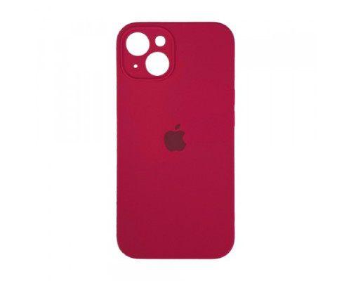 Чохол Silicone Case Full Camera for iPhone 14 (36) rose red mag-2000001400258131324