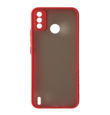 Чохол-бампер захисний Gingle Matte Case Tecno Spark 6 Go red mag-200000140154546451