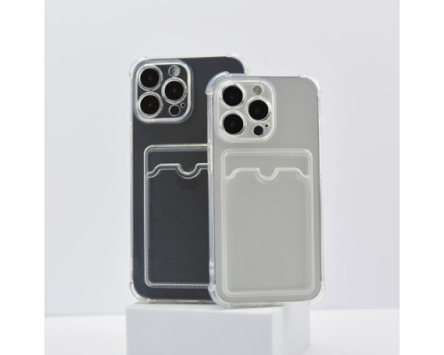 Чохол CARD CASE SAFE ANTI-SHOCK for iPhone 14 Plus Clear mag-200000141422413297