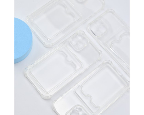 Чохол CARD CASE SAFE ANTI-SHOCK for iPhone 14 Plus Clear mag-200000141422413297