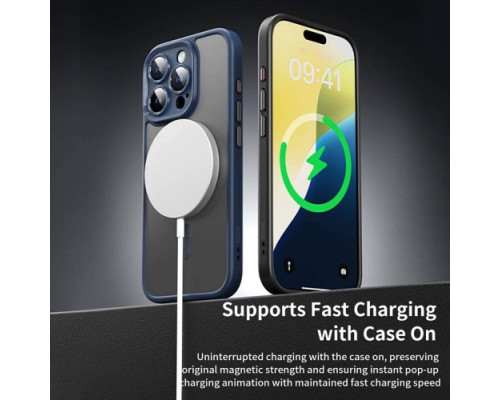 Чохол ROCK Guard Touch MAGSAFE (Antidrop Lens Protection) for iPhone 14 Plus Blue mag-200000142792731282