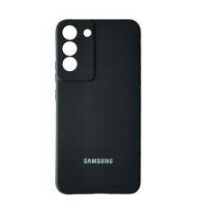 Чохол Silicone Case Full for Samsung S22 Plus 5G Black mag-200000142928039102