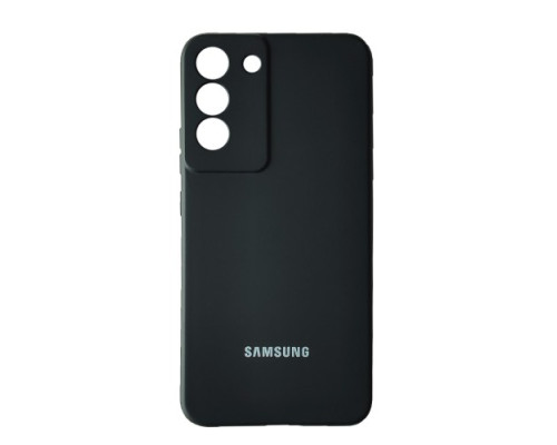 Чохол Silicone Case Full for Samsung S22 Plus 5G Black mag-200000142928039102