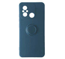 Чохол Ring Case для Xiaomi Redmi 12C Blue mag-2000001439678103493