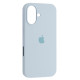 Чохол Silicone Case Full Copy for iPhone 16 (43) light blue mag-200000154095453791