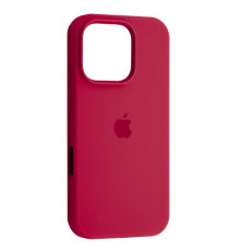 Чохол Silicone Case Full for iPhone 16 Pro (36) rose red mag-2000001541869141998