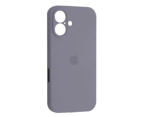 Чохол Silicone Case Full Camera Copy for iPhone 16 (46) lavander grey mag-200000154759552067