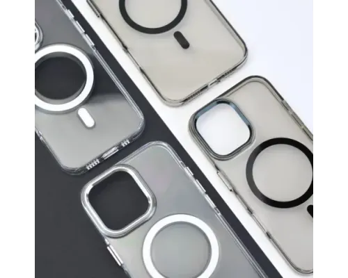 Чохол Silver Shield Magsafe for iPhone 17 Pro Transparent Orange mag-2000001637449144276