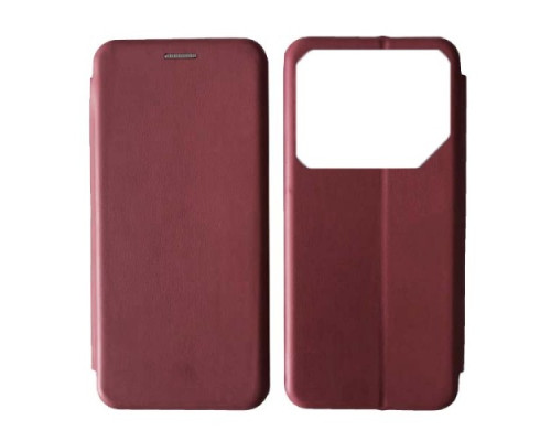 Чохол-книжка Level for Tecno Pova 6 Marsala mag-200000155131860000