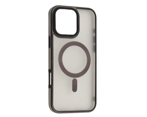 Чохол Perfect Case with MagSafe for iPhone 16 Pro titanium black mag-2000001552797131763