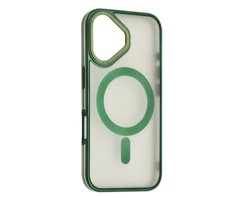 Чохол Perfect Case with MagSafe for iPhone 16 titanium green mag-2000001552896131773
