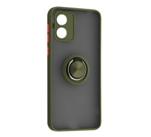 Чохол Gingle Ring Case for Motorola E13 4G Khaki mag-200000156004455852