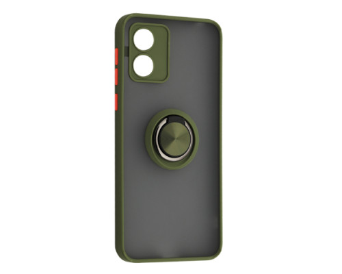 Чохол Gingle Ring Case for Motorola E13 4G Khaki mag-200000156004455852