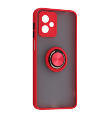 Чохол Gingle Ring Case for Motorola G54 Red mag-200000156025955766