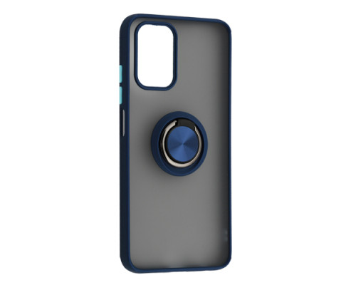 Чохол Gingle Ring Case for Xiaomi Redmi Note 10/10S Blue mag-200000156095255809
