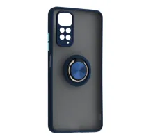 Чохол Gingle Ring Case for Xiaomi Redmi Note 11/11S Blue mag-2000001561034152844