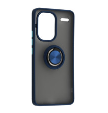Чохол Gingle Ring Case for Xiaomi Redmi Note 13 Pro+ 5G Blue mag-200000156135555836