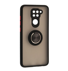 Чохол Gingle Ring Case for Xiaomi Redmi Note 9 Black mag-2000001561386138016
