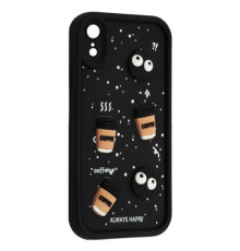 Чохол HAPPY Cookie Case for iPhone XR Black mag-2000001561997135002