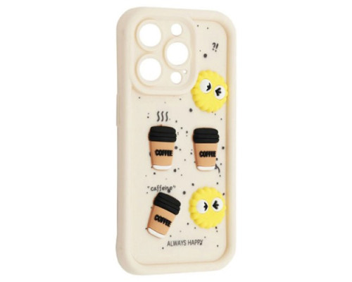 Чохол HAPPY Cookie Case for iPhone 13 Pro White mag-2000001562437135247