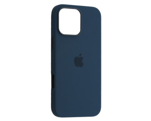 Чохол 1:1 Original Silicone Case with MagSafe for iPhone 16 Pro Denim mag-2000001571439106764