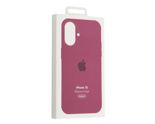 Чохол 1:1 Original Silicone Case with MagSafe for iPhone 16 Star Fruit mag-2000001571552136662