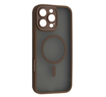 Чохол ROCK Guard Touch Series with Magnetic (Anti-drop Lens) for iPhone 16 Pro Max Golden brown mag-2000001571743106795