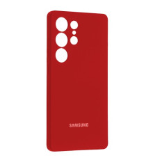 Чохол Silicone Case Full for Samsung S25 Ultra Red mag-2000001573952142029