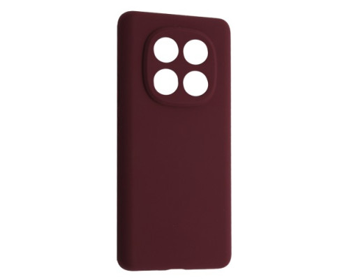 Чохол Silicone Case luxury для Xiaomi Redmi Note 14 Pro 5G Marsala mag-2000001577691142849