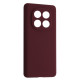 Чохол Silicone Case luxury для Xiaomi Redmi Note 14 Pro 5G Marsala mag-2000001577691142849