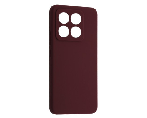 Чохол Silicone Case luxury для Xiaomi 14T Marsala mag-2000001577752137794