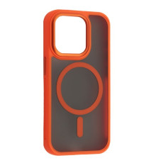 Чохол NEW MATTE MAGSAFE for iPhone 12 Pro Max Orange mag-200000158014158749