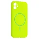 Чохол Silicone Case Full Camera Fine Ring MagSafe for iPhone 11 Emerald Green mag-2000001585092143637