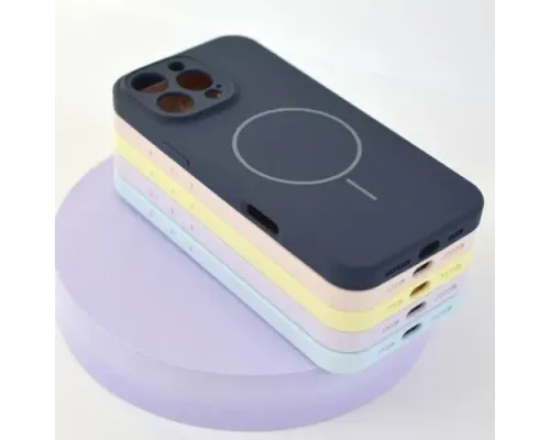 Чохол Silicone Case Full Camera Fine Ring MagSafe for iPhone 11 Emerald Green mag-2000001585092143637