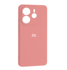 Чохол Silicone Case Full for Xiaomi Redmi Note 14 4G Global version Pink mag-2000001590683136418